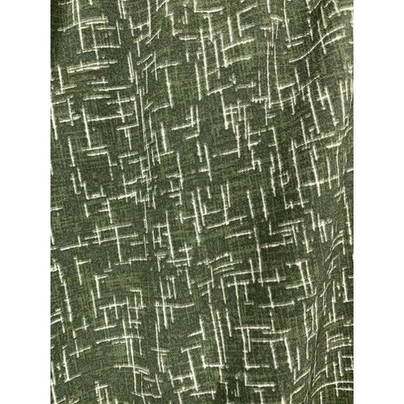 Torrid Pants Plus Size 2 2X Green Print Crop Tapered Leg Tie Belt Women NWT New - Picture 4 of 8